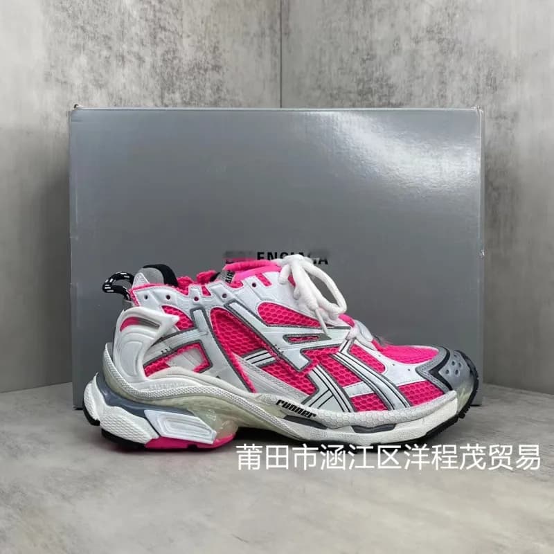 Balenciaga Triple S Pink Mesh