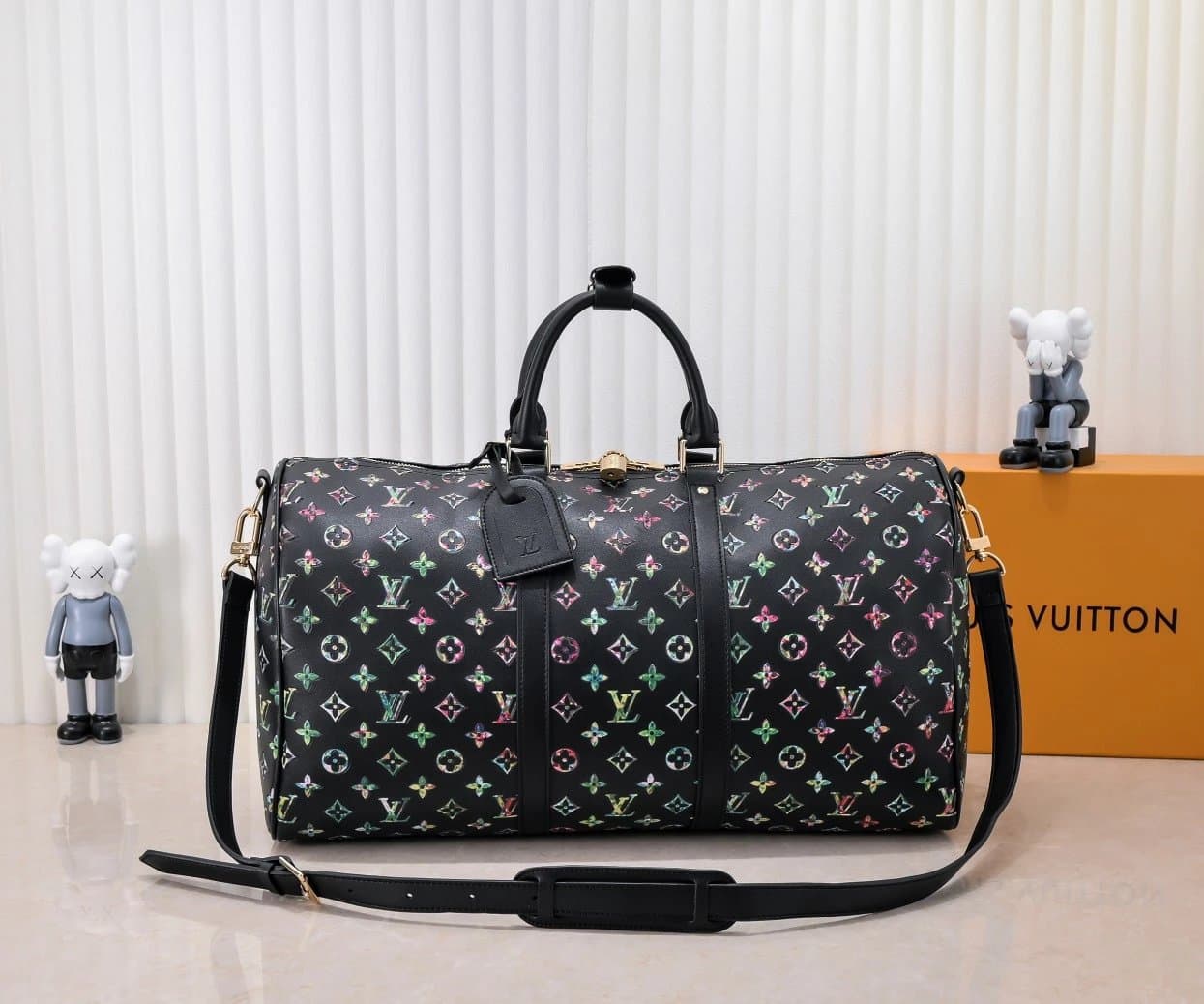 Louis Vuitton Keepall Damier Graphite — 41416 color -1