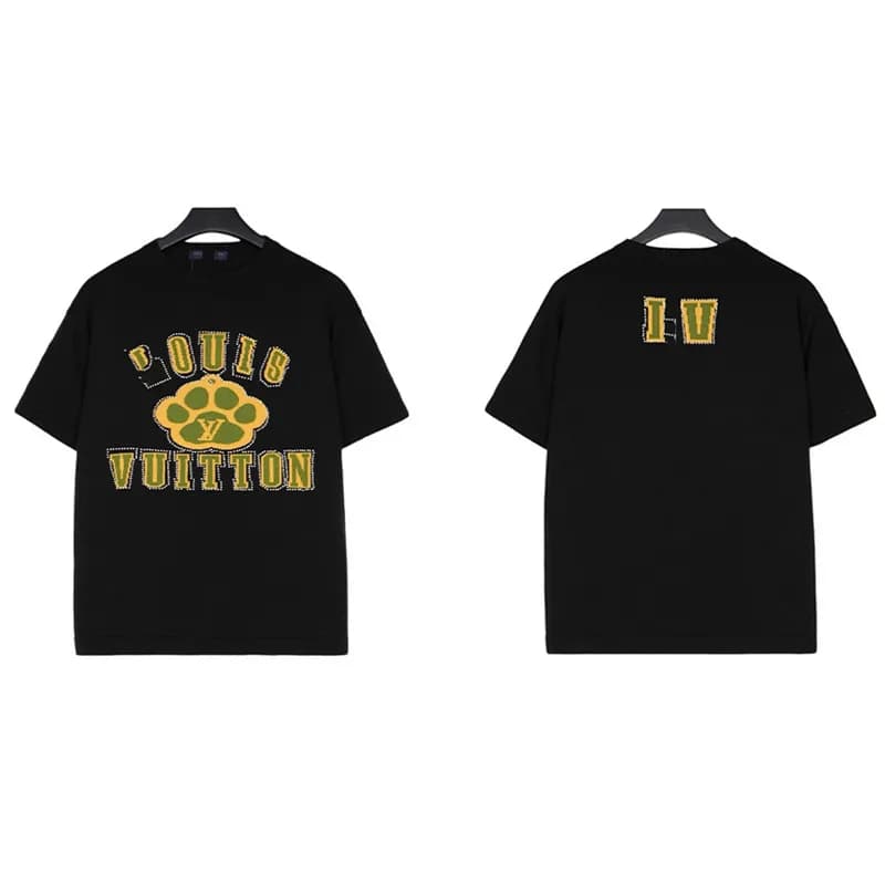 Louis Vuitton T-Shirt Paw Print Logo