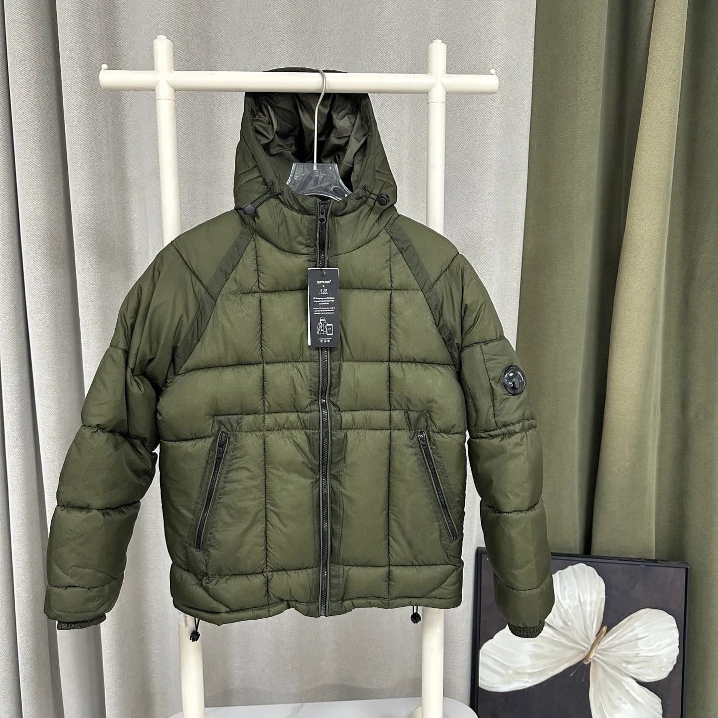 C.P. Company Goggle Jacket Olive Green