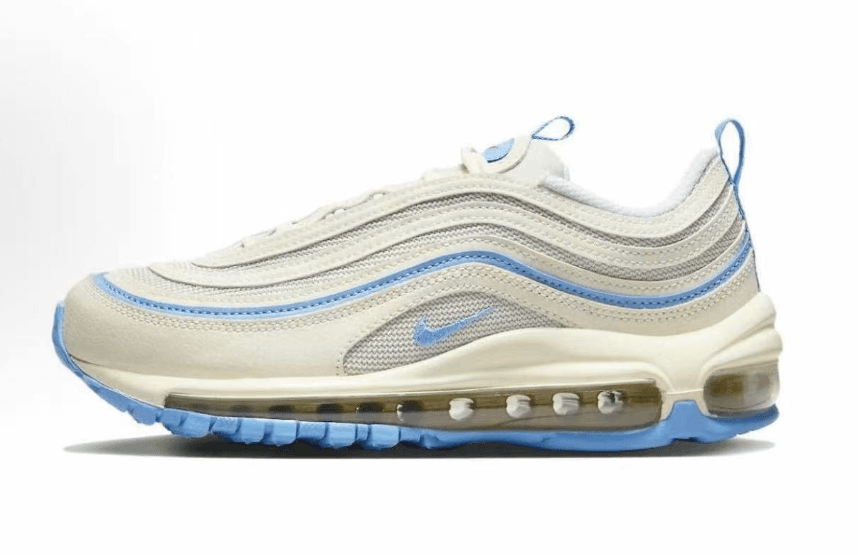 Nike Air Max 97 White Red — 大学蓝 FN7492-133