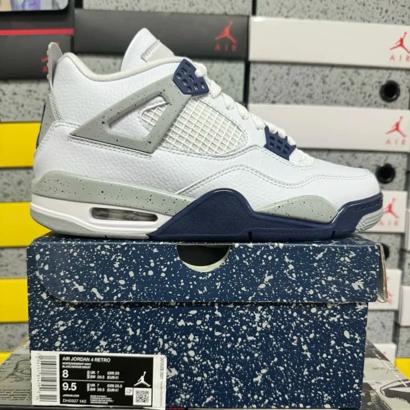 Air Jordan 4 Retro Bred Yellow — KZ AJ4 午夜蓝【DH6927-140】
