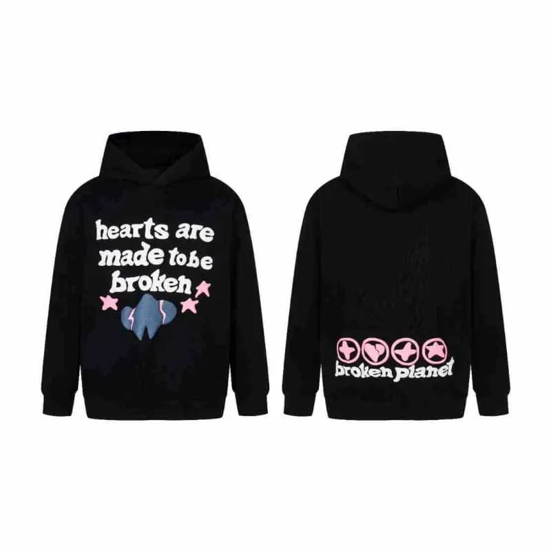 Broken Planet Hoodie Hearts Are Made To Be Broken