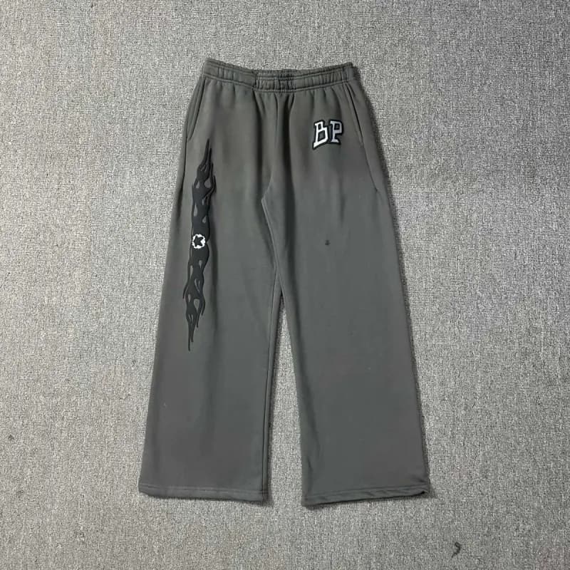 Broken Planet Sweatpants Flame Logo