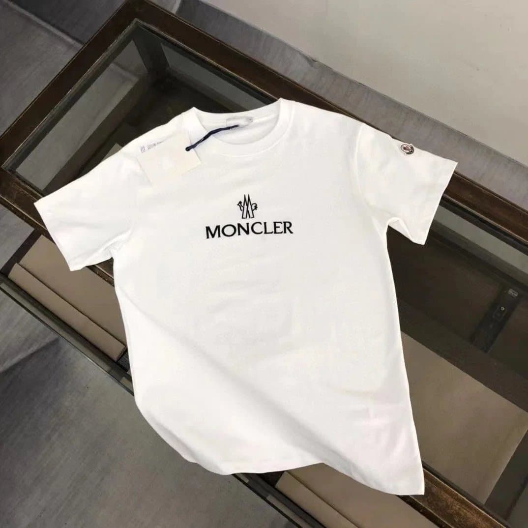 Moncler Logo Shorts Reflective Logo — 3-白色