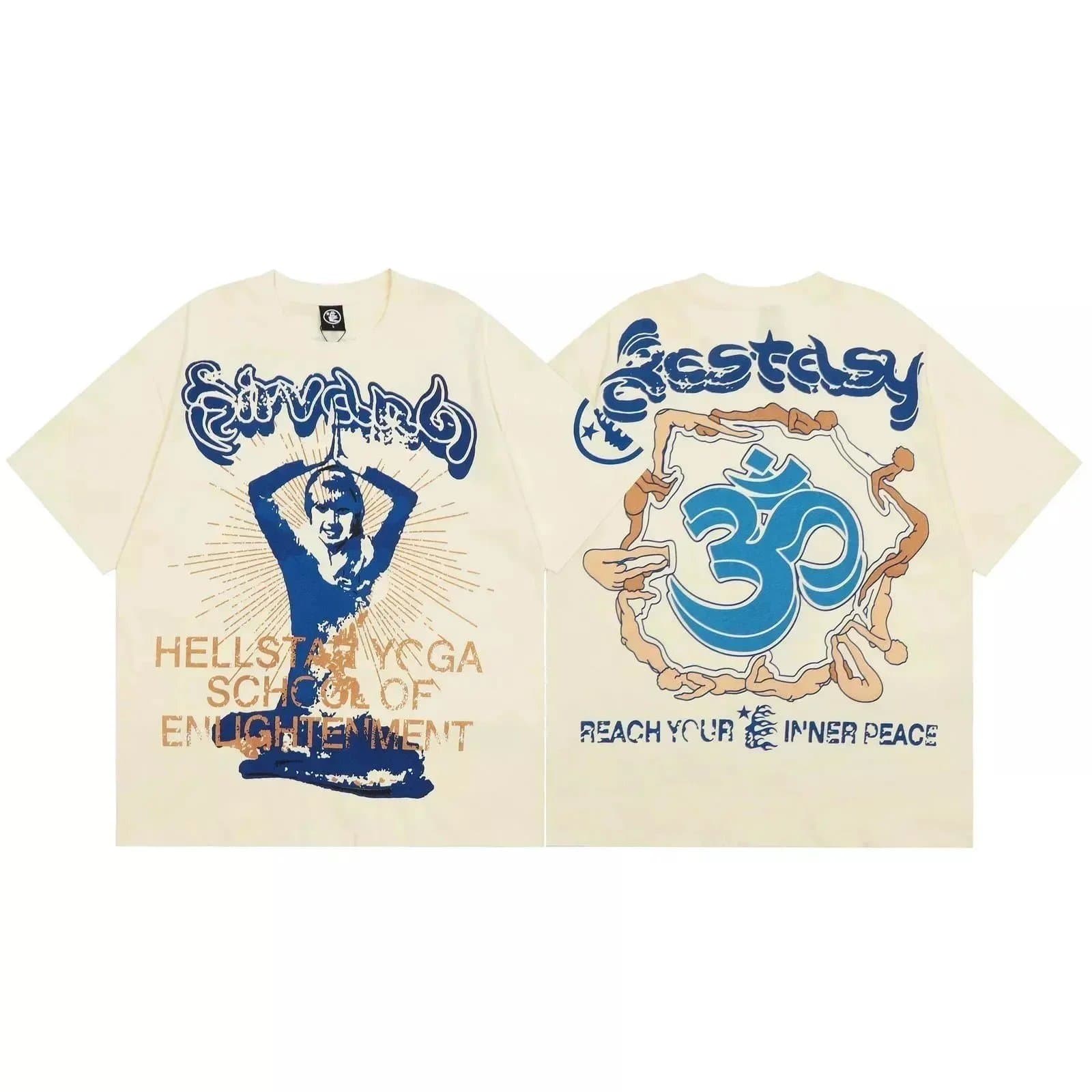 Hellstar Graphic Tee Flame Face Logo — 12