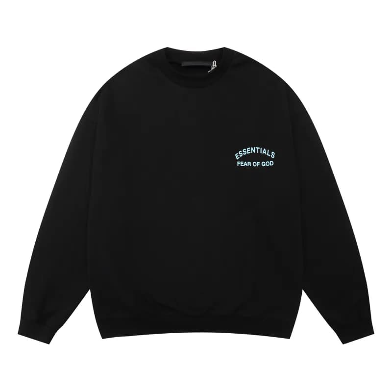 Fear of God Essentials Graphic Tee 1977 Arch Logo — Y1836 黑色加绒