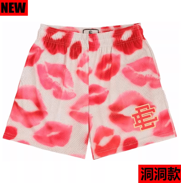 Fear of God Essentials Mesh Shorts Lip Print