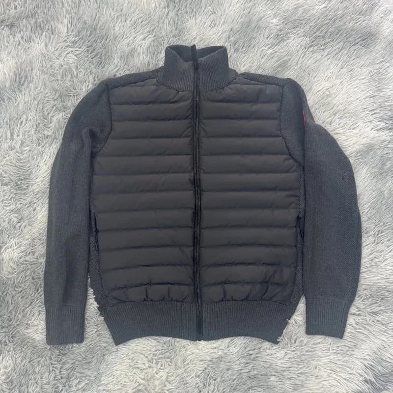 Canada Goose Hybrid Knit Jacket Black