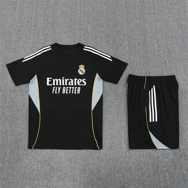 Adidas Training Set Emirates Fly Better — 2526皇马黑色套装