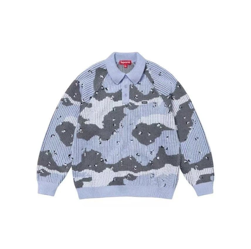Supreme Knit Polo Camouflage