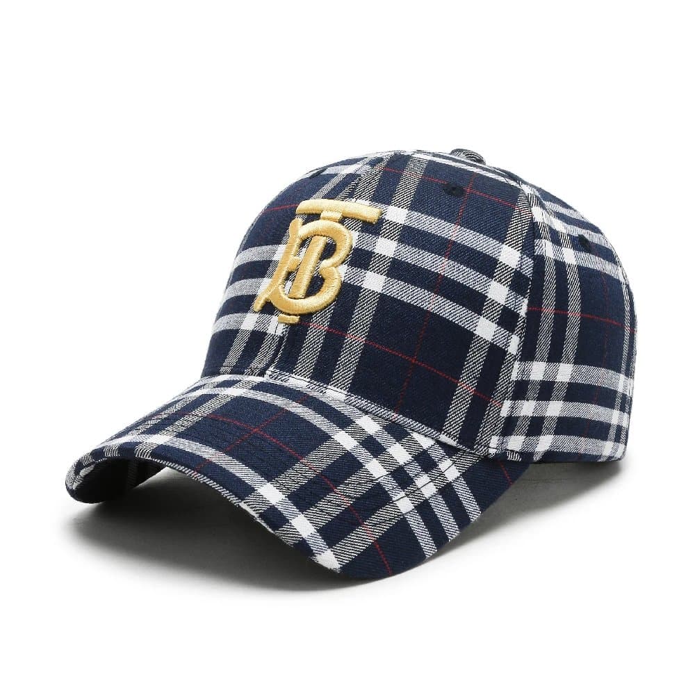 Burberry Baseball Cap Monogram Logo — 826# 藏青色