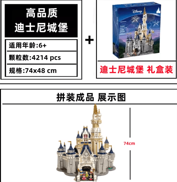 Marvel Disney Castle Premium Building Set