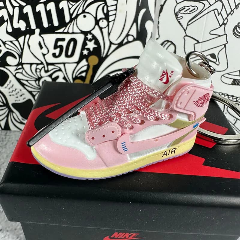 Air Jordan 1 Off-White Pink