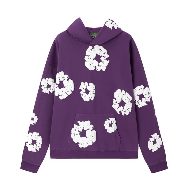 Gallery Dept. Hooded Sweatshirt Cloud Print