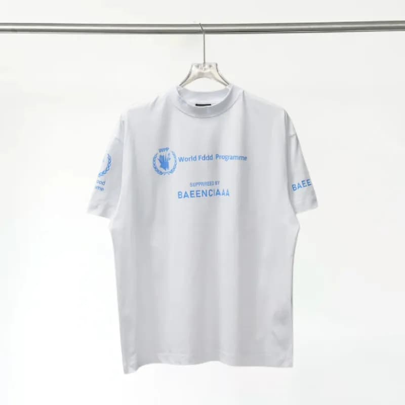 Balenciaga × Fear of God Essentials T-Shirt World Fddd Programme