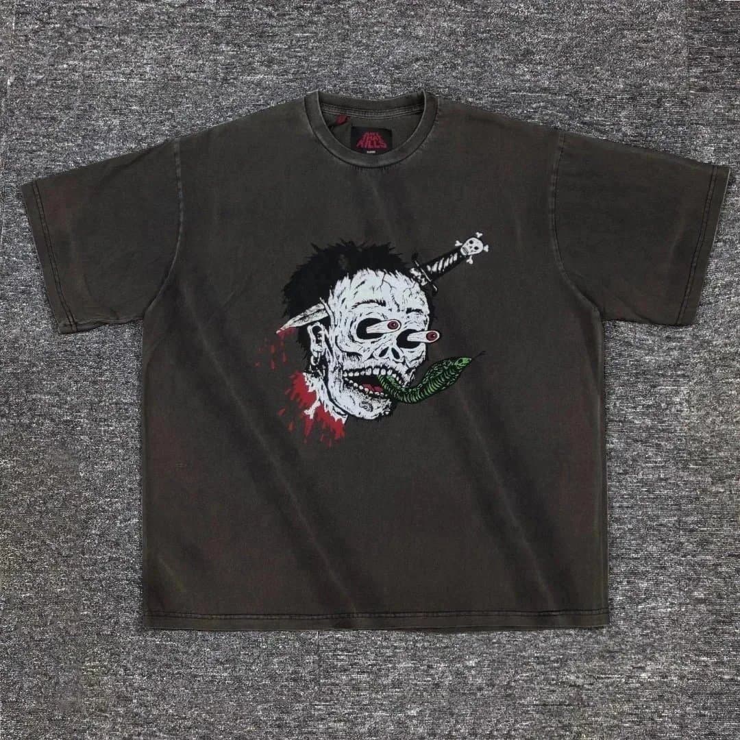Logo Tee Gallery Dept. Print — 35黑色