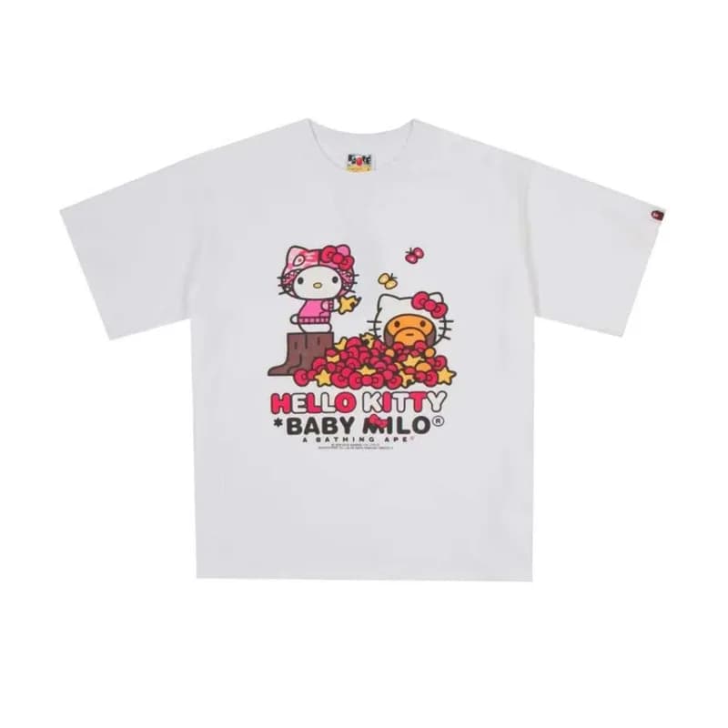 BAPE Graphic Tee Hello Kitty x Baby Milo
