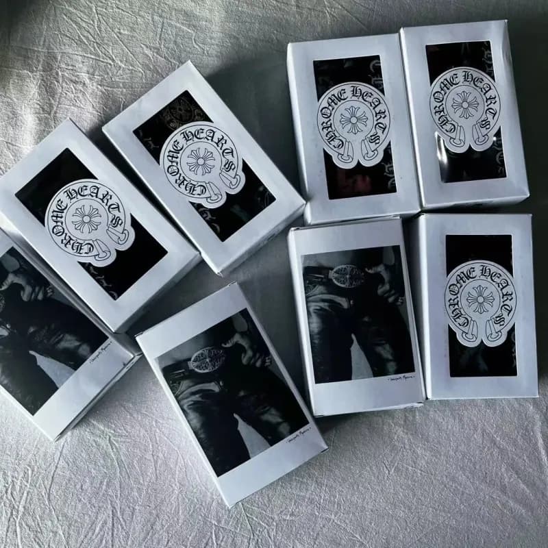 Chrome Hearts Belt Buckle Cross & Heart Logo