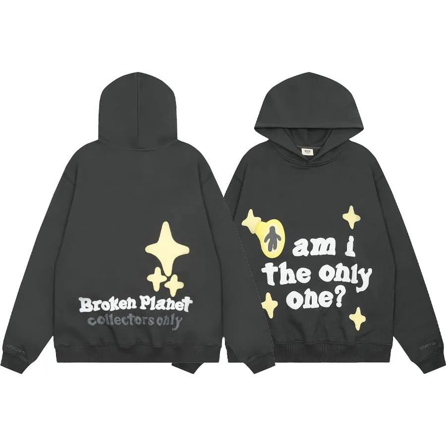 Broken Planet Hoodie Am I the Only One