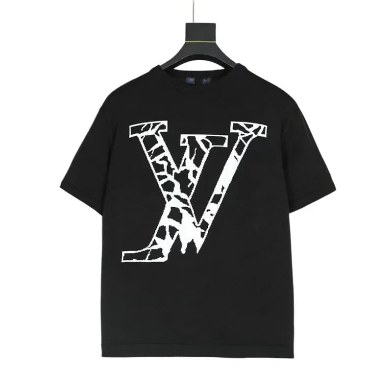 Louis Vuitton LV Monogram T-Shirt Cracked Logo
