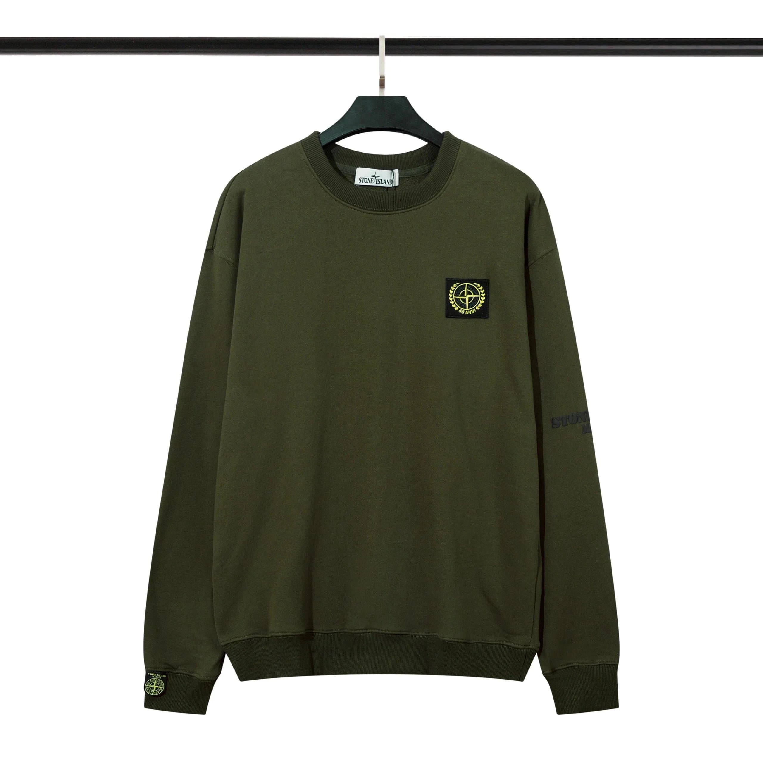 Stone Island Crewneck Sweatshirt Compass Patch — 26