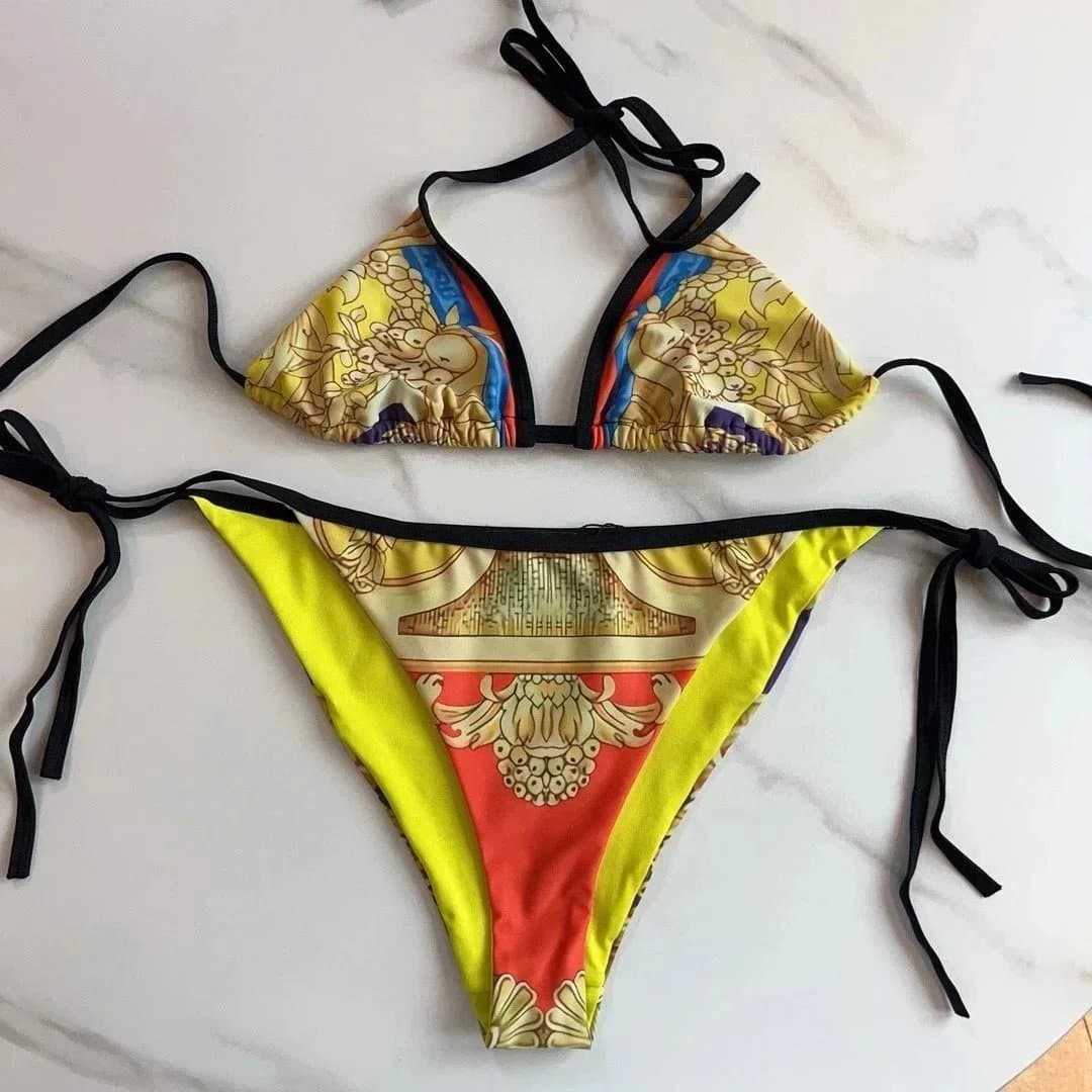 Fendi Bodysuit Baroque Print — 030343057