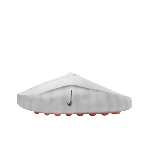 Nike Air VaporMax White Orange Sole
