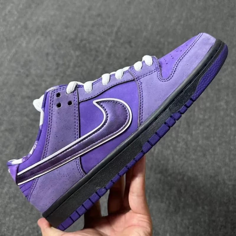 Nike Dunk Low Purple Suede