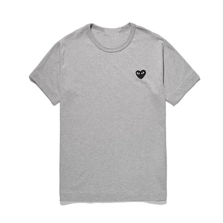 Comme des Garçons Heart Logo T-Shirt Black Heart