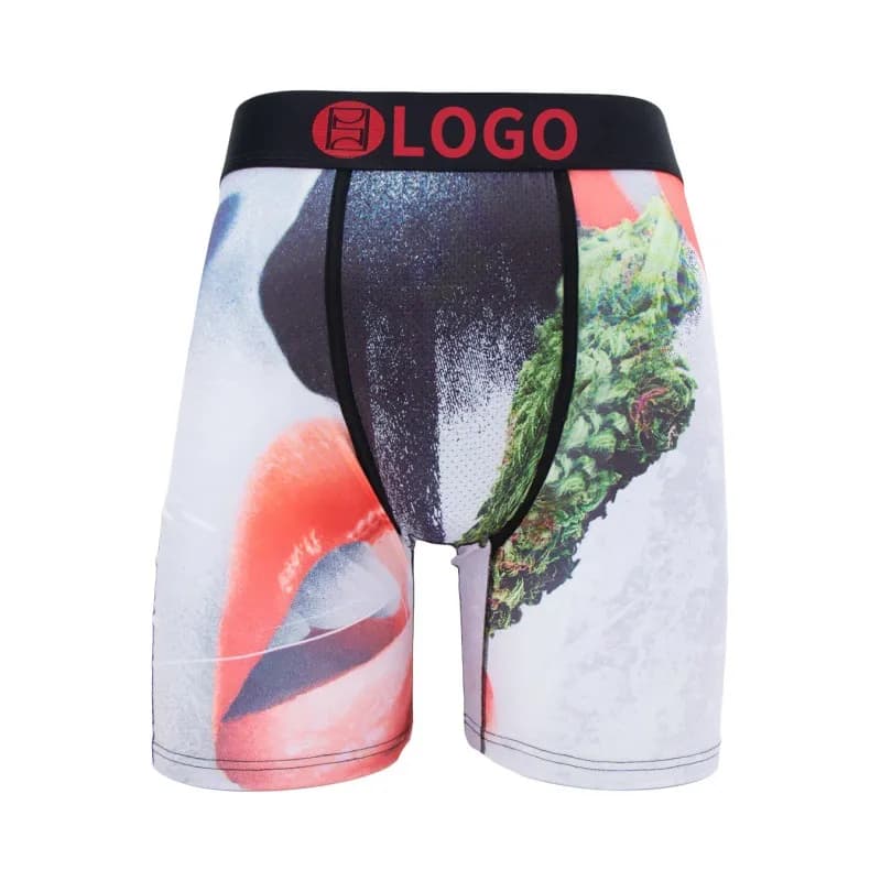 Boxer Brief Cannabis Print