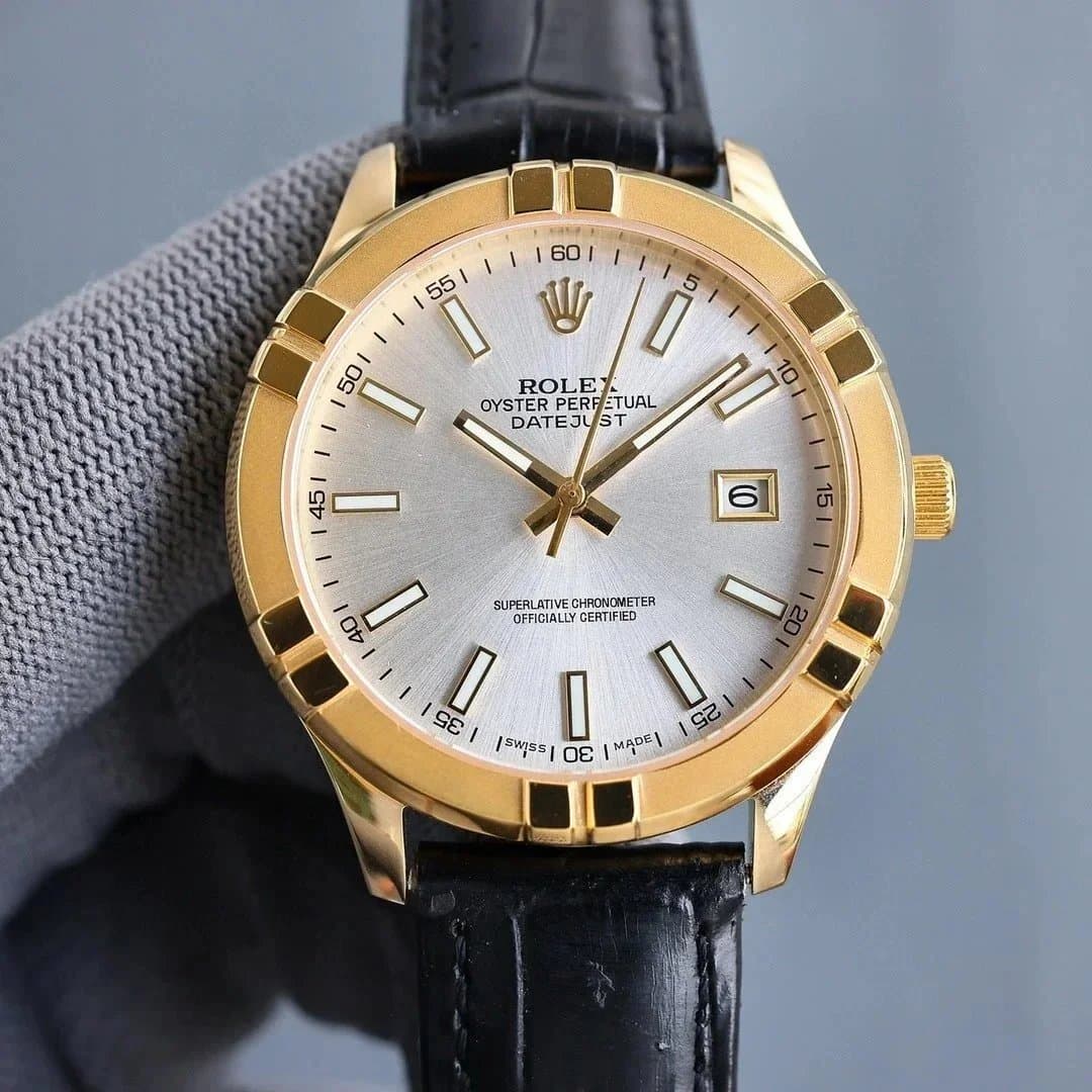 Rolex Sky-Dweller Brown Dial with Fluted Bezel — 37