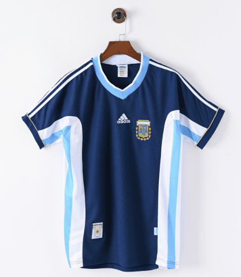 Adidas AC Milan Home Jersey 1998-99 Opel Sponsor — 1998 赛季阿根廷客场