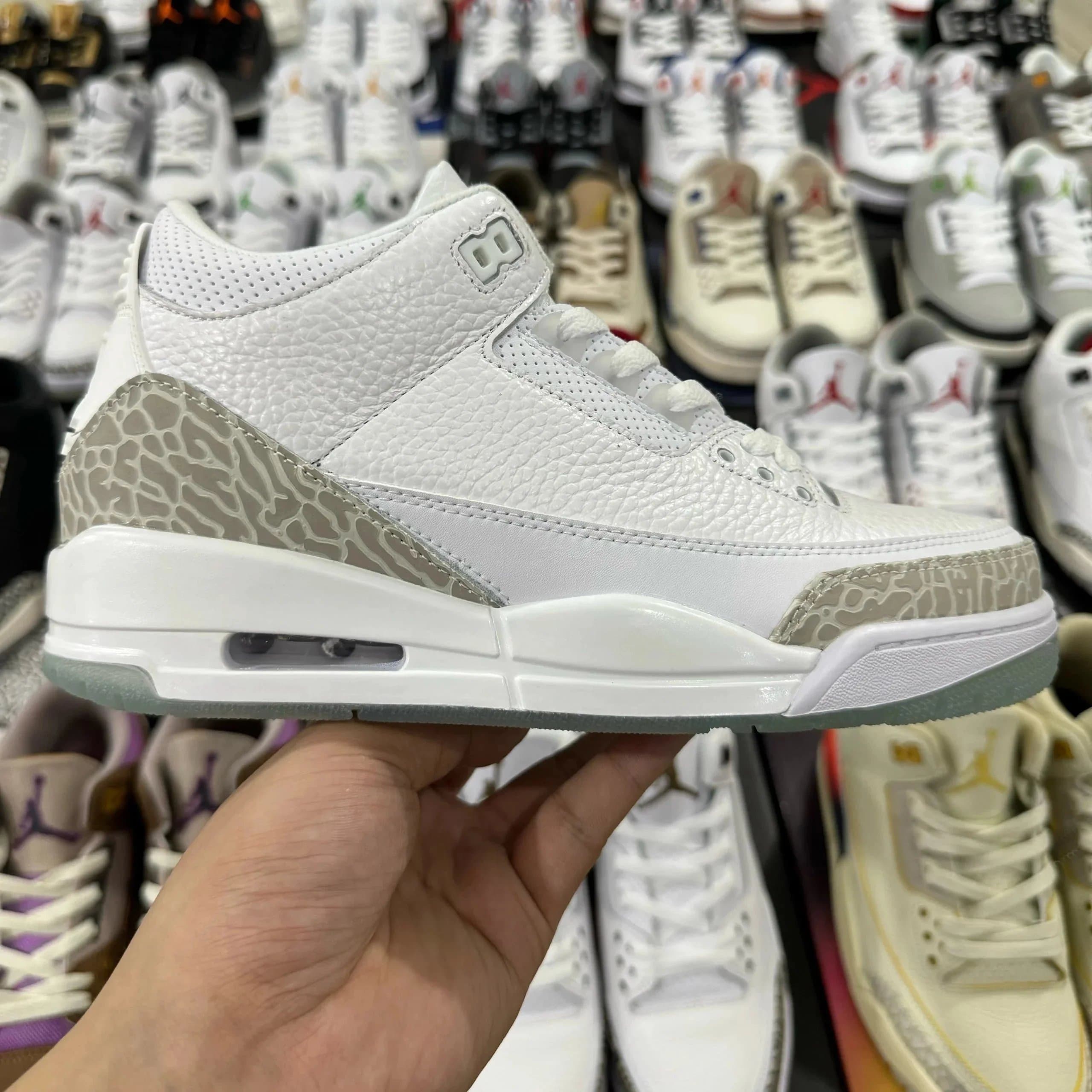 Air Jordan 3 White Cement