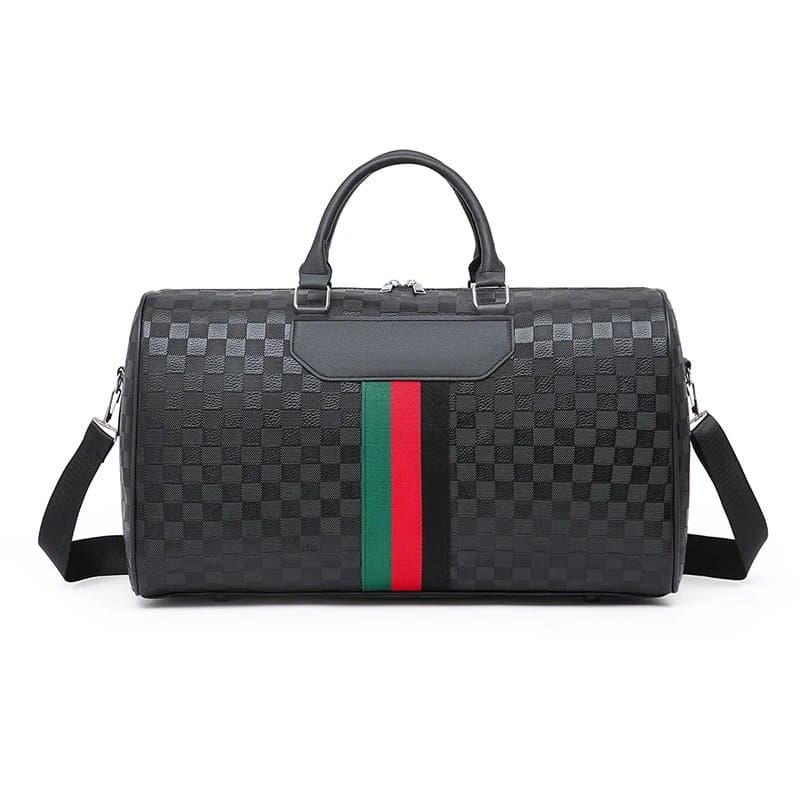 Louis Vuitton Keepall Monogram Canvas — 彩条黑色【高版本】