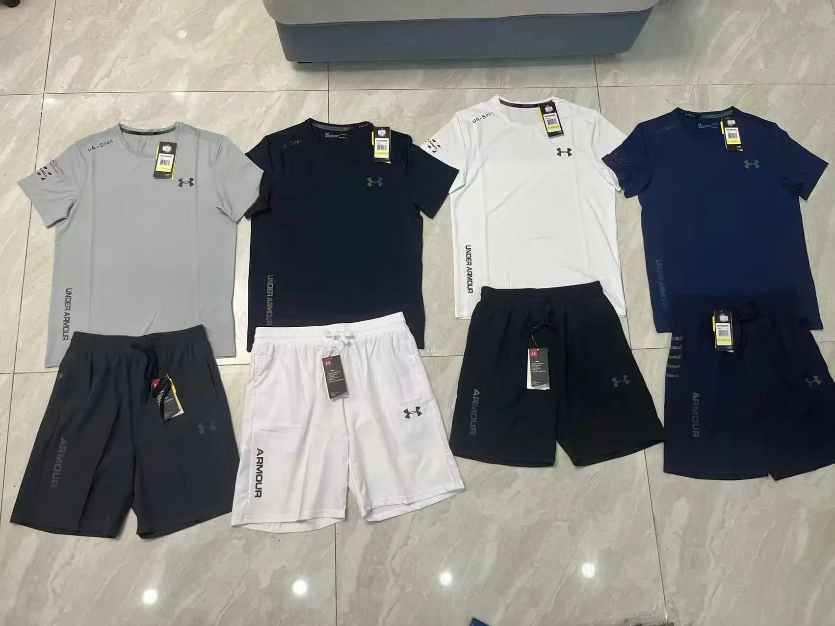 Under Armour UA Speed Stride Reflective Logo — 短裤白色