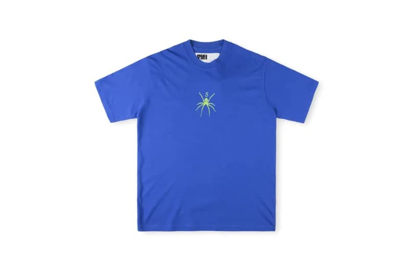 Sp5der Spider Logo Tee Neon Spider