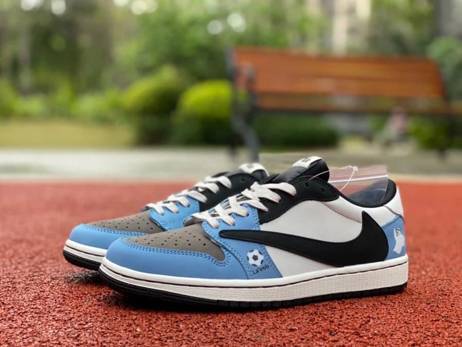 Travis Scott Air Jordan 1 Low UNC Fragment