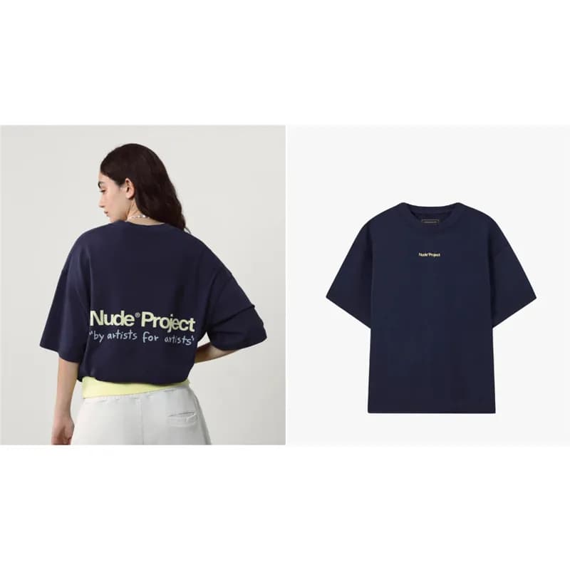 Broken Planet Graphic Tee Ice Swan Print — 49