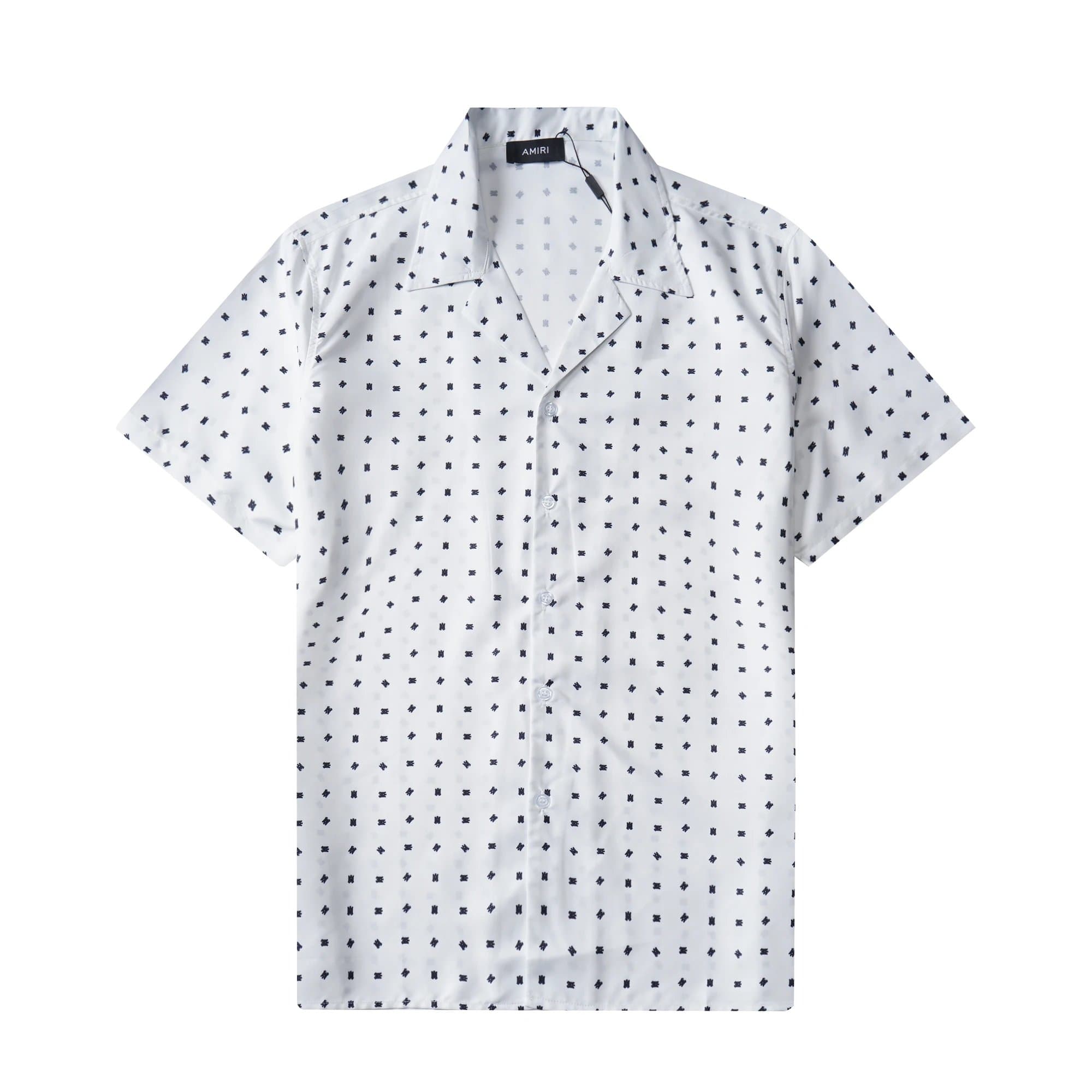 Amiri Short-Sleeve Shirt Mini Logo Print