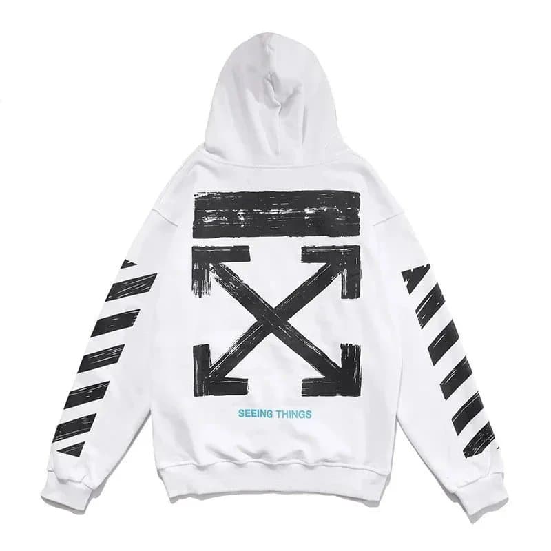 Off-White Hooded Sweatshirt Seeing Things