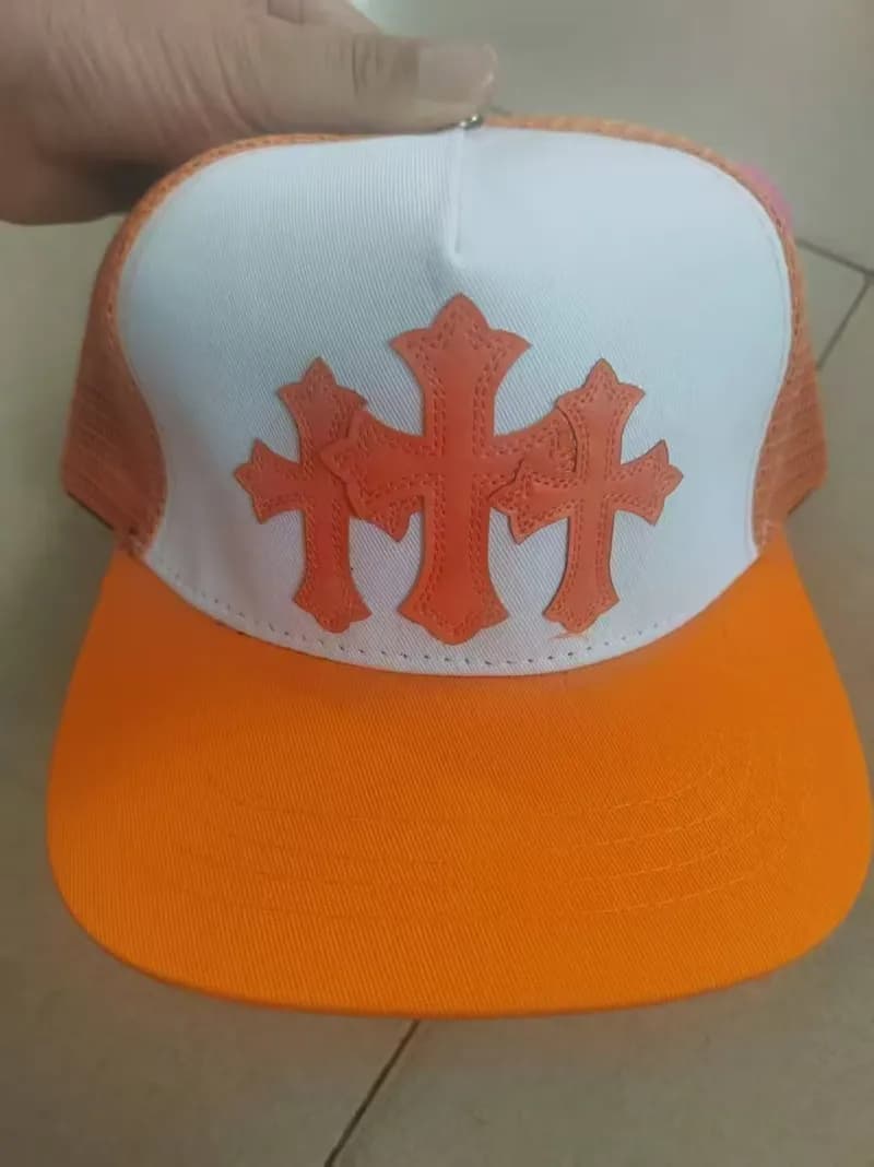 Chrome Hearts Trucker Hat Triple Cross