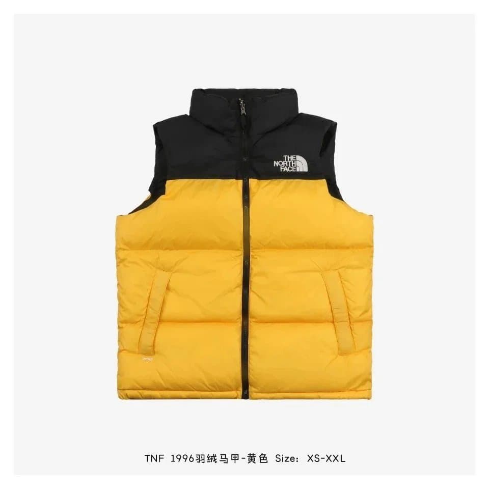 The North Face 1996 Nuptse Vest Yellow/Black
