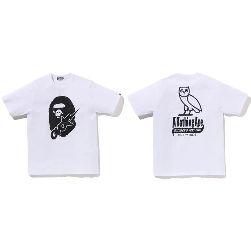 Short-Sleeve T-Shirt Bape x Off-White Owl Graphic