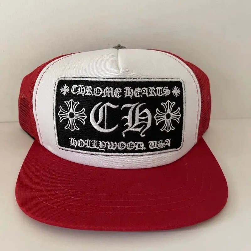 Chrome Hearts Trucker Hat CH Logo Patch
