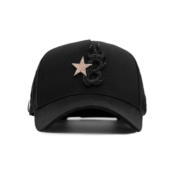 Revenge Trucker Cap RICH FOREVER Embroidered — L5208