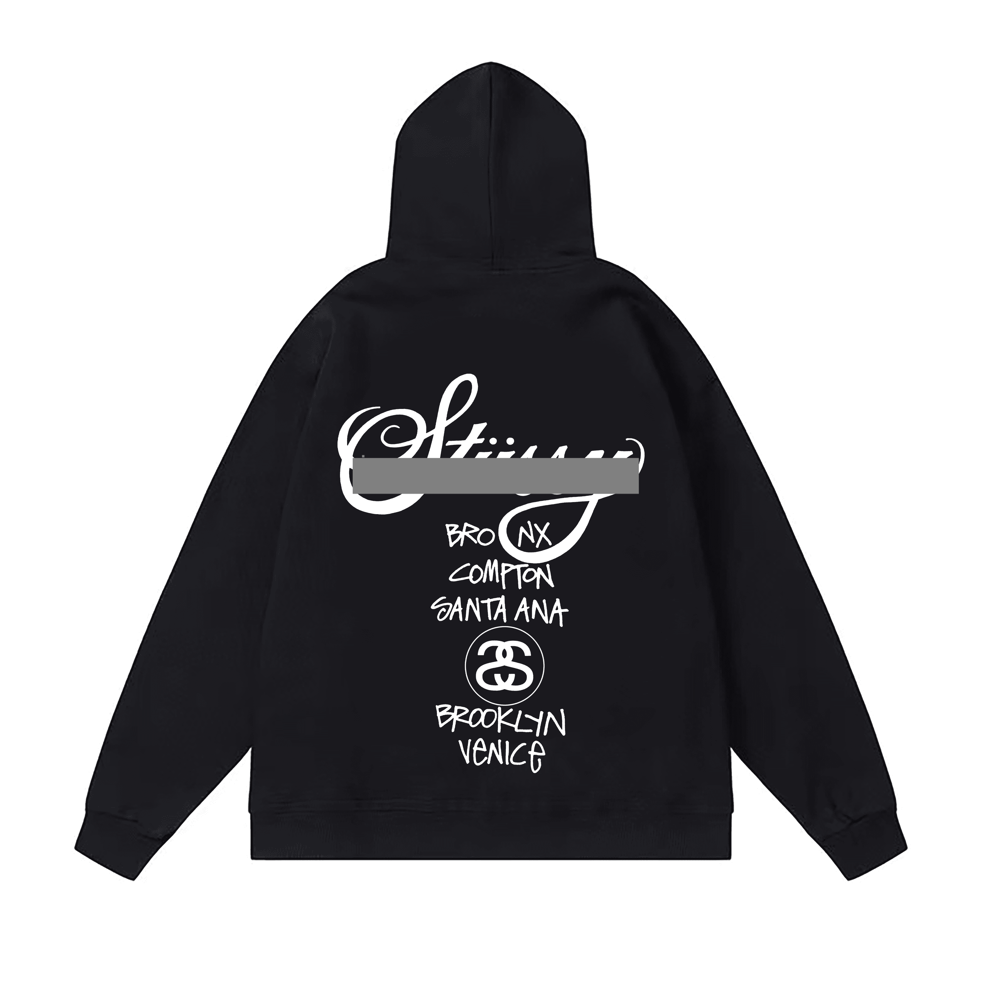 Stüssy Hooded Sweatshirt City Script Print