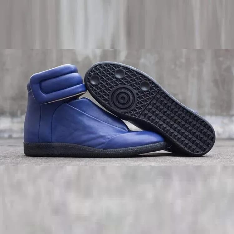 Maison Margiela Future Sneaker Blue Leather