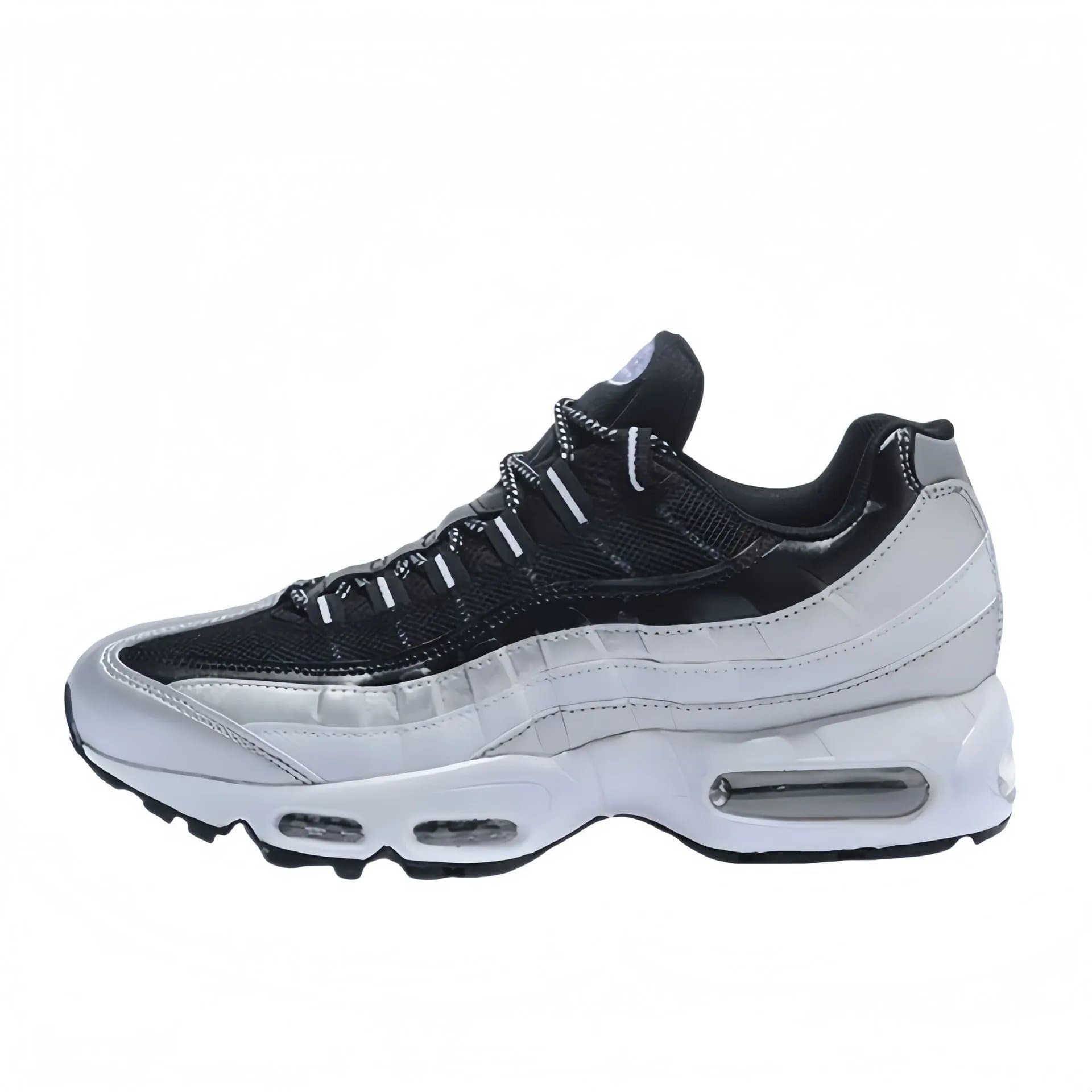 Nike Air Max 95 Corteiz — 95款黑银黑勾