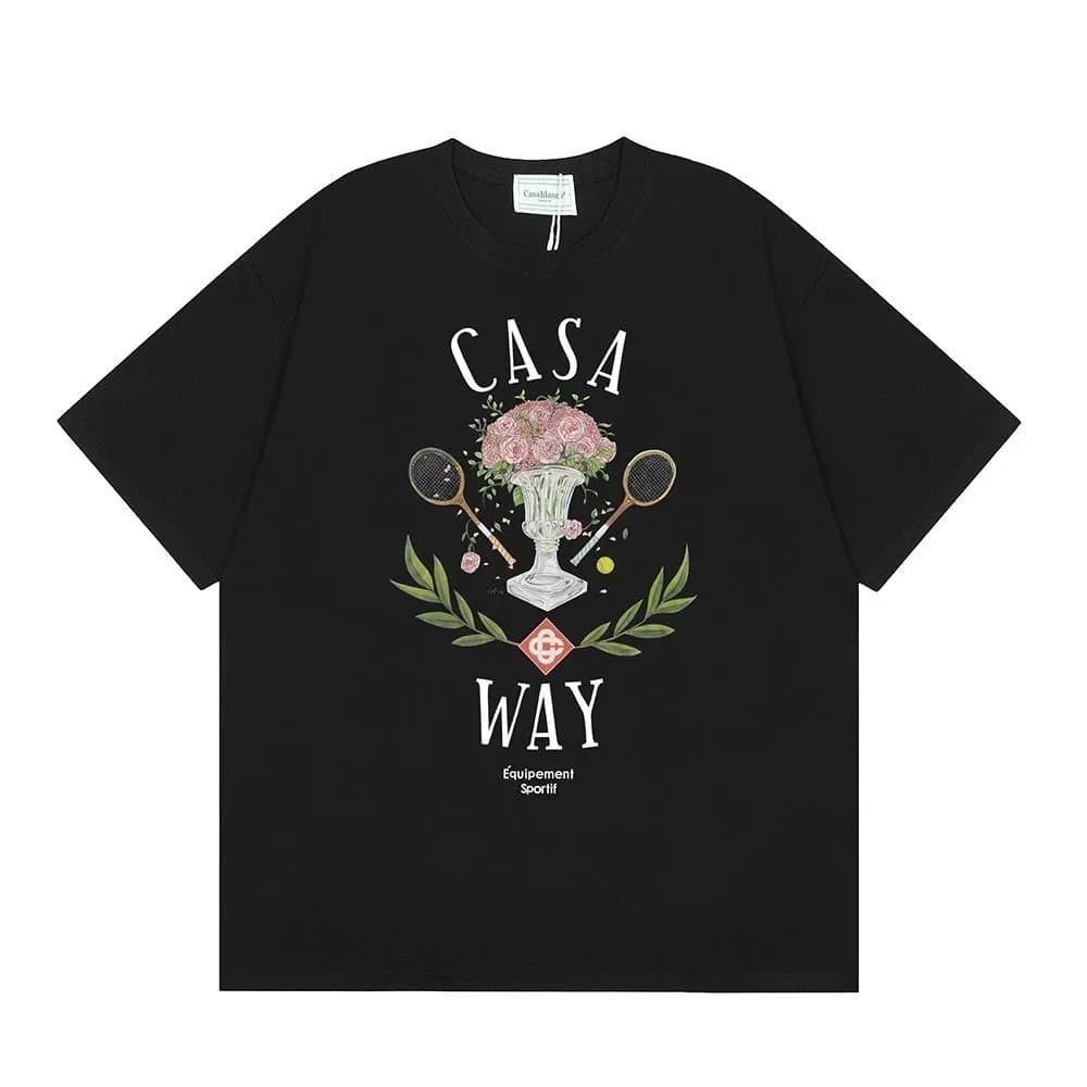 Casablanca Graphic T-Shirt Cosmic Cactus Print — 33